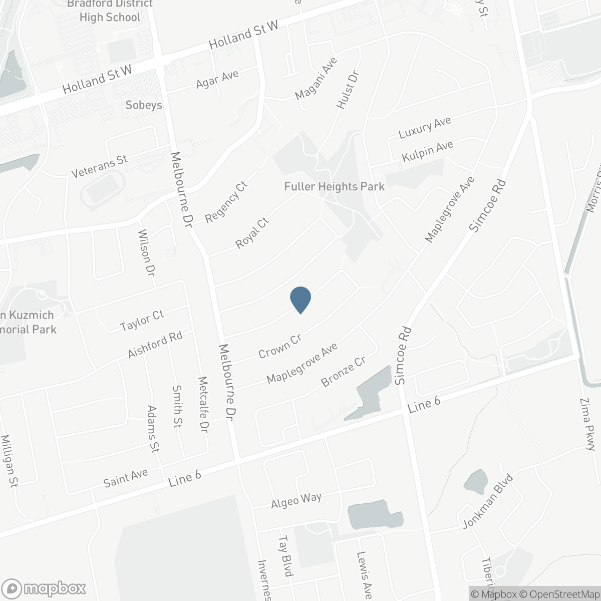 43 CROWN CRESCENT, Bradford West Gwillimbury, Ontario L3Z 2M4